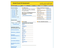 Tablet Screenshot of domain-fee.de